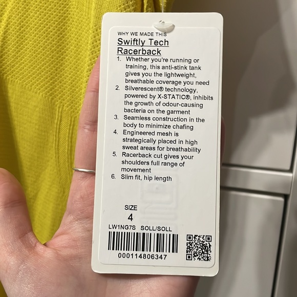 Lululemon Swiftly Tech Racerback - Picture 2 of 4